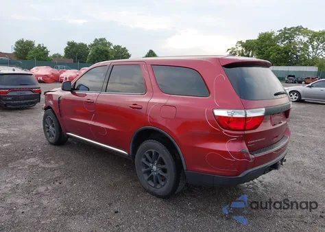 2013 Dodge Durango Sxt из США, поврежденный, VIN 1C4RDJAGXDC578513